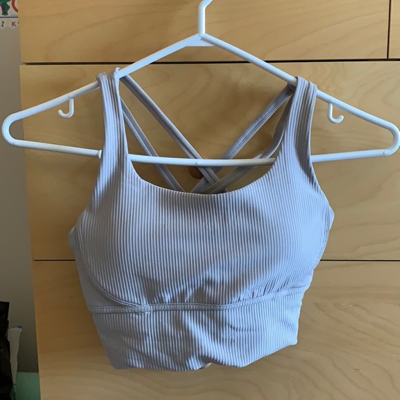 Light Grey Sports Bra - Picture 1 of 4